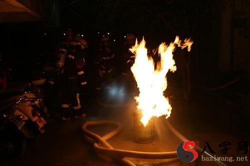 梦见煤气罐着火