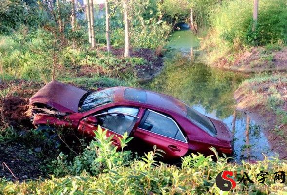 梦见自己开车坠谷